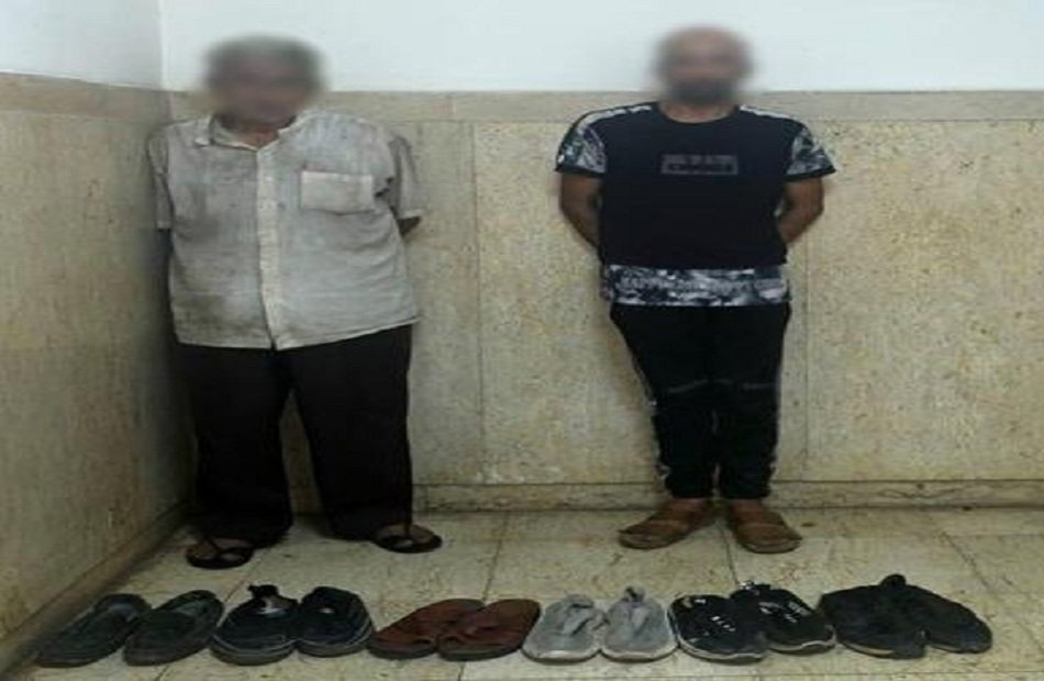 القبض علي لص أحذية المسجد في الجيزة